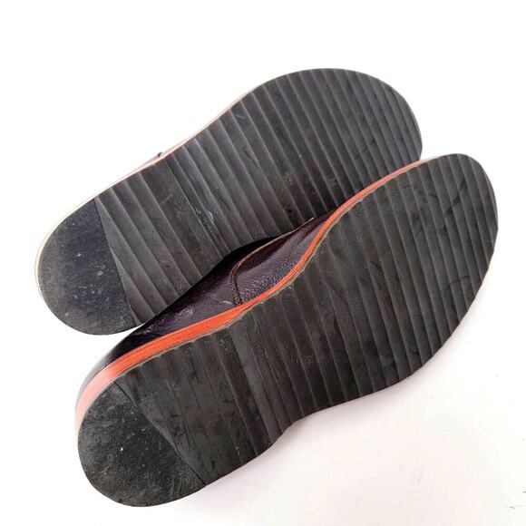 Barneys New York x Henry Cuir Italian Designer Oxford Shoes - 6 - Picture 6 of 7